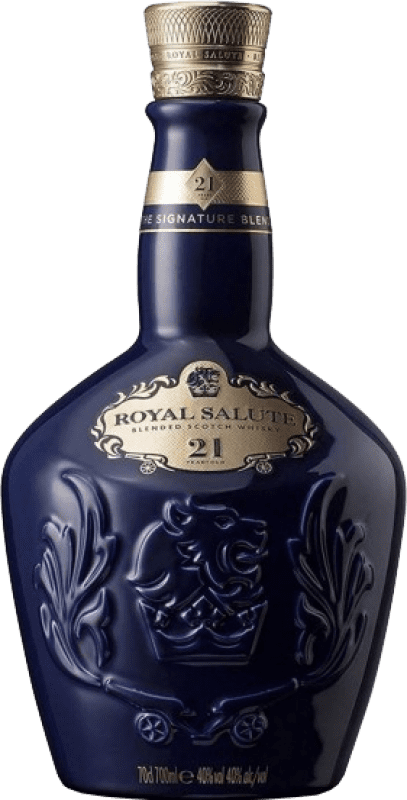 187,95 € 免费送货 | 威士忌混合 Chivas Regal Royal Salute 英国 瓶子 70 cl