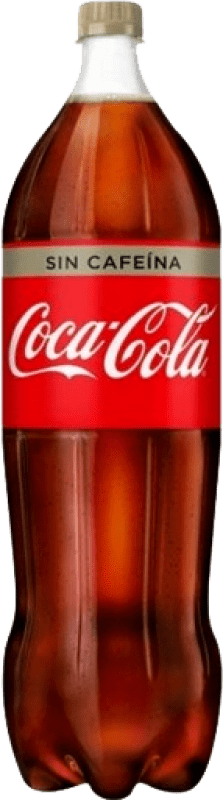 5,95 € 送料無料 | 飲み物とミキサー Coca-Cola Sin Cafeína スペイン 特別なボトル 2 L