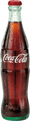 11,95 € Free Shipping | 24 units box Soft Drinks Coca-Cola Spain Small Bottle 25 cl Glass RET
