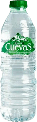 12,95 € Envío gratis | Caja de 24 unidades Agua Cuevas España Botella Medium 50 cl