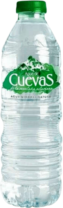 8,95 € Бесплатная доставка | Коробка из 24 единиц Вода Cuevas Испания бутылка Medium 50 cl
