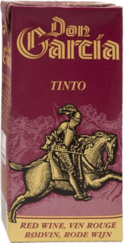 1,95 € Spedizione Gratuita | Vino Rosso Don García Spagna Tetra Brick 1 L