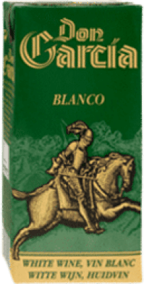 1,95 € 送料無料 | 白ワイン Don García スペイン テトラパック 1 L