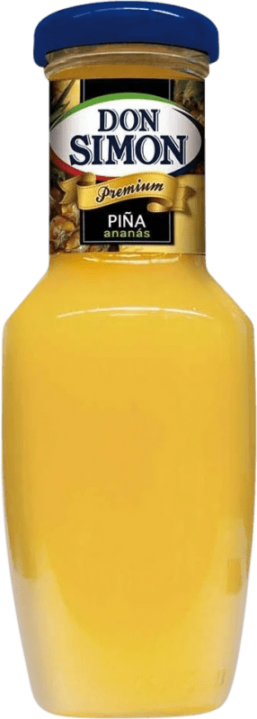 0,95 € Envoi gratuit | Jus Don Simón Espagne Petite Bouteille 20 cl Verre Piña — Ananas