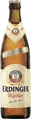 3,95 € 送料無料 | ビール Erdinger Weissbier — ホワイトビール ドイツ ミディアムボトル 50 cl
