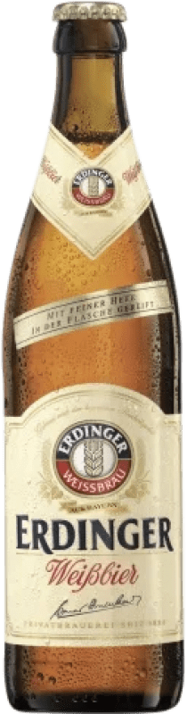 3,95 € Free Shipping | Beer Erdinger Weissbier — White Germany Medium Bottle 50 cl