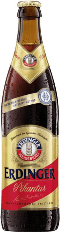 3,95 € Free Shipping | Beer Erdinger Pikantus Germany Medium Bottle 50 cl