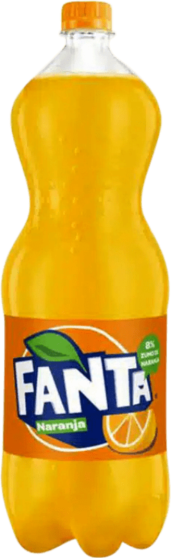 1,95 € Free Shipping | Soft Drinks Fanta Spain Special Bottle 2 L Naranja — Orange