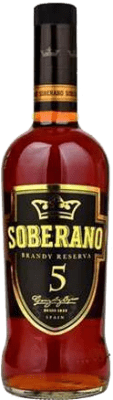 15,95 € Бесплатная доставка | Бренди González Byass Soberano Испания 5 Лет бутылка 70 cl