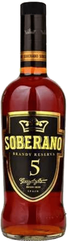 15,95 € Envío gratis | Brandy González Byass Soberano España 5 Años Botella 70 cl