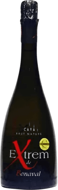 3,95 € Envoi gratuit | Vin Mousseux Blanc Inviosa Bonaval Extrem Semiseco — Demi-Sec D.O. Cava Espagne 75 cl