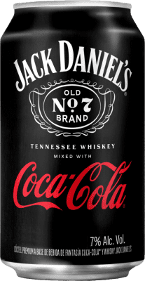 4,95 € Free Shipping | Soft Drinks & Mixers Jack Daniel's Cola United States Can 25 cl