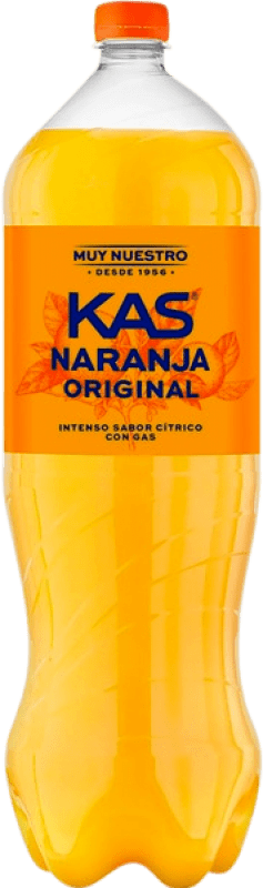 4,95 € Envio grátis | Refrescos e Mixers Kas Naranja Espanha Garrafa Especial 2 L