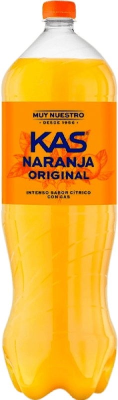 1,95 € Envío gratis | Refrescos Kas España Botella Especial 2 L Naranja