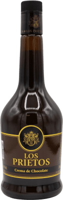 11,95 € Spedizione Gratuita | Crema di Liquore Los Prietos Chocolate Castilla y León Spagna Bottiglia 70 cl