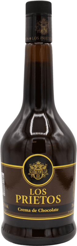 11,95 € Spedizione Gratuita | Crema di Liquore Los Prietos Chocolate Castilla y León Spagna Bottiglia 70 cl