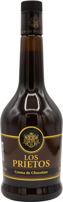 8,95 € Spedizione Gratuita | Crema di Liquore Los Prietos Chocolate Castilla y León Spagna Bottiglia 70 cl