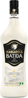 13,95 € Envío gratis | Schnapp Mangaroca Batida de Coco Brasil Botella 70 cl