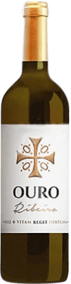 6,95 € 免费送货 | 白酒 Ouro. Blanco D.O. Ribeiro 加利西亚 西班牙 瓶子 75 cl