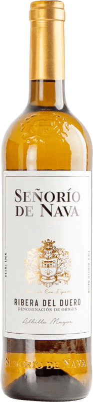 8,95 € Envío gratis | Vino Blanco Señorío de Nava España Albillo 75 cl