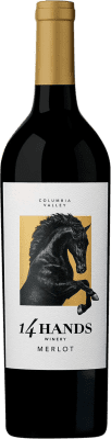 19,95 € 送料無料 | 赤ワイン 14 Hands I.G. Columbia Valley Washington アメリカ Merlot, Syrah, Cabernet Sauvignon ボトル 75 cl