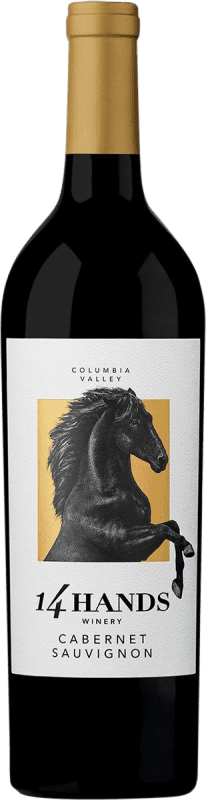 17,95 € Kostenloser Versand | Rotwein 14 Hands I.G. Columbia Valley Washington Vereinigte Staaten Merlot, Cabernet Sauvignon, Malbec Flasche 75 cl