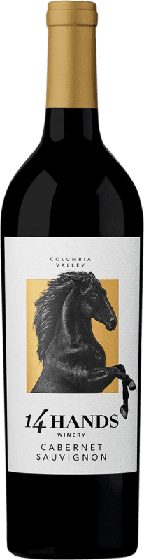17,95 € Spedizione Gratuita | Vino Rosso 14 Hands I.G. Columbia Valley Washington stati Uniti Merlot, Cabernet Sauvignon, Malbec 75 cl