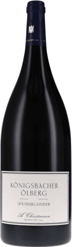 184,95 € Kostenloser Versand | Rotwein A. Christmann Königsbacher Ölberg V.D.P. Erste Lage Pfälz Deutschland Spätburgunder Magnum-Flasche 1,5 L