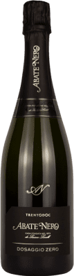 36,95 € Бесплатная доставка | Белое игристое вино Abate Nero Dosaggio D.O.C. Trento Трентино Италия Prosecco — Просекко 75 cl