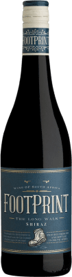 9,95 € Free Shipping | Red wine African Pride Footprint Shiraz W.O. Western Cape Western Cape South Coast South Africa Syrah Bottle 75 cl