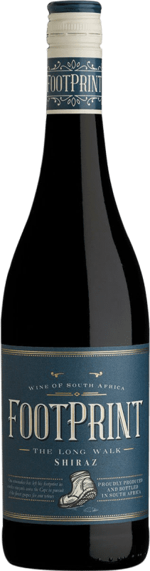 6,95 € Free Shipping | Red wine African Pride Footprint Shiraz W.O. Western Cape Western Cape South Coast South Africa Syrah Bottle 75 cl