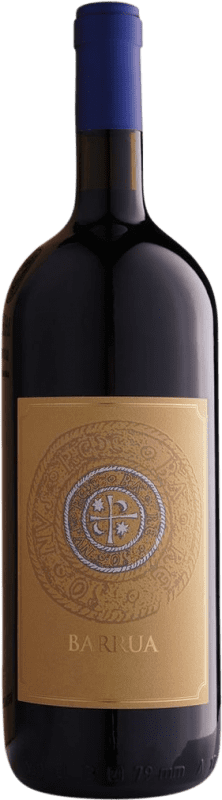 99,95 € Envio grátis | Vinho tinto Agripunica Barrua I.G.T. Isola dei Nuraghi Cerdeña Itália Garrafa Magnum 1,5 L