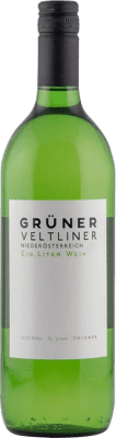 7,95 € 送料無料 | 白ワイン Aigner I.G. Niederösterreich Niederösterreich オーストリア Grüner Veltliner ボトル 1 L