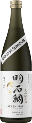 45,95 € Бесплатная доставка | Саке Akashi-Tai Daiginjo — Великий Гиндзё, Genshu — Гэншю Япония 72 cl
