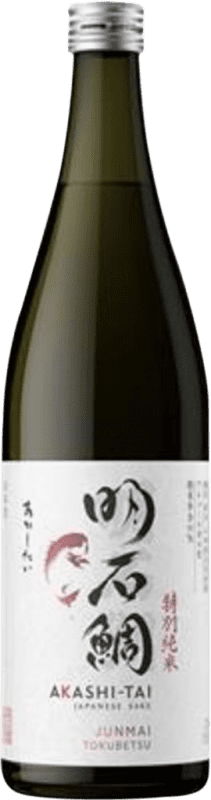 43,95 € 免费送货 | 清酒 Akashi-Tai Junmai 日本 瓶子 72 cl