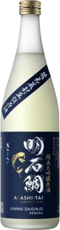 45,95 € Free Shipping | Sake Akashi-Tai Junmai Daiginjo Genshu Japan Bottle 72 cl