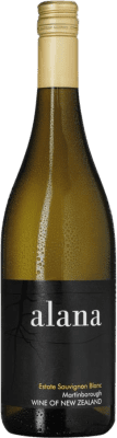 14,95 € Бесплатная доставка | Белое вино Alana Estate I.G. Martinborough Martinborough Новая Зеландия Sauvignon White бутылка 75 cl