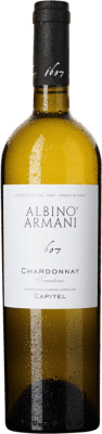 14,95 € Бесплатная доставка | Белое вино Albino Armani Cru Vigneto Capitel D.O.C. Trentino Venecia Италия Chardonnay бутылка 75 cl