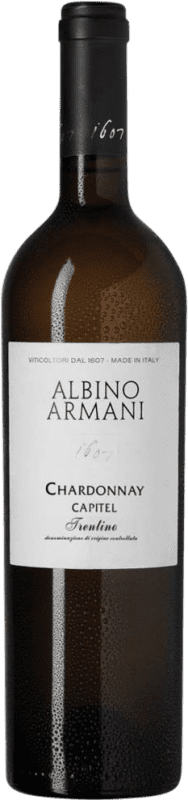 14,95 € Free Shipping | White wine Albino Armani Cru Vigneto Capitel D.O.C. Trentino Venecia Italy Chardonnay Bottle 75 cl