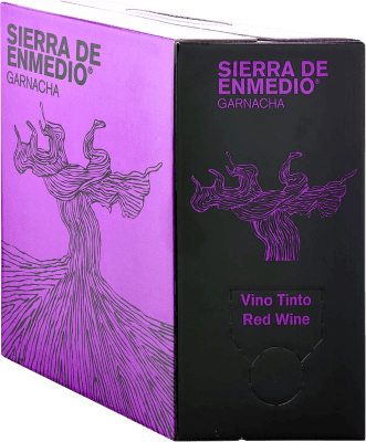 29,95 € Free Shipping | Red wine Alceño Sierra de Enmedio D.O. Jumilla Region of Murcia Spain Grenache Bag in Box 5 L