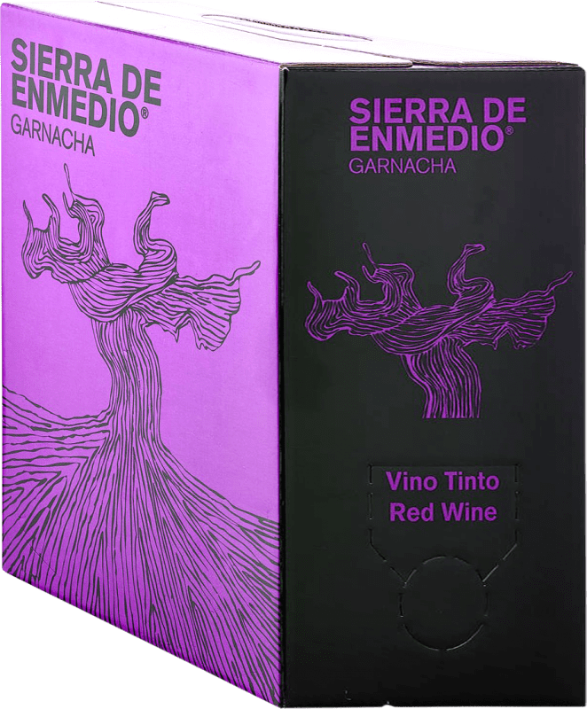 29,95 € Envio grátis | Vinho tinto Alceño Sierra de Enmedio D.O. Jumilla Região de Múrcia Espanha Grenache Bag in Box 5 L