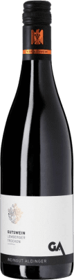 19,95 € Free Shipping | Red wine Aldinger Dry I.G. Baden Baden-Württemberg Germany Lemberger Bottle 75 cl