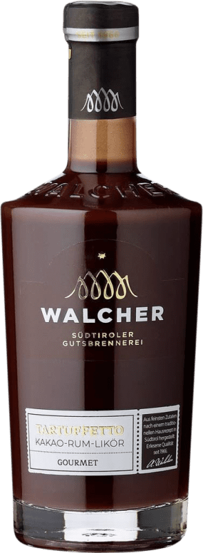 24,95 € 送料無料 | ラム Alfons Walcher Tartuffetto Kakao Rum イタリア ボトル 70 cl