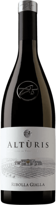 12,95 € Spedizione Gratuita | Vino Bianco Altùris D.O.C. Montepulciano d'Abruzzo Abruzzo Italia Rhoditis Bottiglia 75 cl