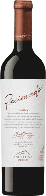 63,95 € Envoi gratuit | Vin rouge Andeluna I.G. Tupungato Mendoza Argentine Malbec Bouteille 75 cl