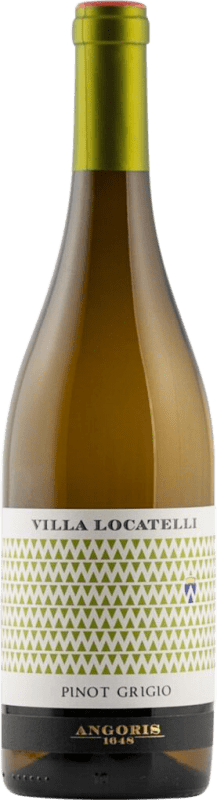 11,95 € Free Shipping | White Wine Angoris Villa Locatelli D.O.C. Montepulciano d'Abruzzo Abruzzo Italy Pinot Gris Bottle 75 cl