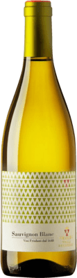 16,95 € Envio grátis | Vinho branco Angoris Villa Locatelli D.O.C.G. Chianti Classico Itália Sauvignon Branca Garrafa 75 cl