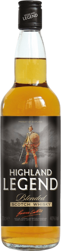 17,95 € Spedizione Gratuita | Whisky Blended Angus Dundee Highland Legend D.O.C. Lugana Scozia Regno Unito Bottiglia 70 cl