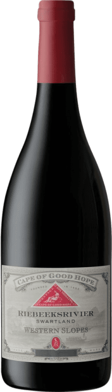 15,95 € Free Shipping | Red Wine Cape of Good Hope Riebeeksrivier Western Slopes W.O. Swartland Swartland South Africa Syrah — Shiraz, Garnacha — Grenache, Cariñena — Carignan, Mourvèdre, Viognier Bottle 75 cl