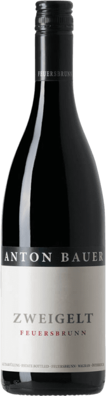 17,95 € Free Shipping | Red wine Anton Bauer Feuersbrunn Dry D.A.C. Wagram Carolina del Norte Austria Zweigelt Bottle 75 cl